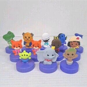 Disneyland 70th Anniversary McDonald’s Happy Meal Toys Lot of 12 Marvel Disney